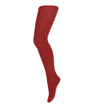 MP Denmark Cotton rib tights Tomato by MPDenmark