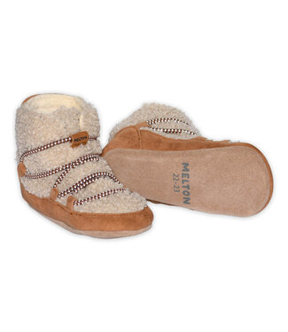 Melton Hiking teddy boots Oxford Tan by Melton