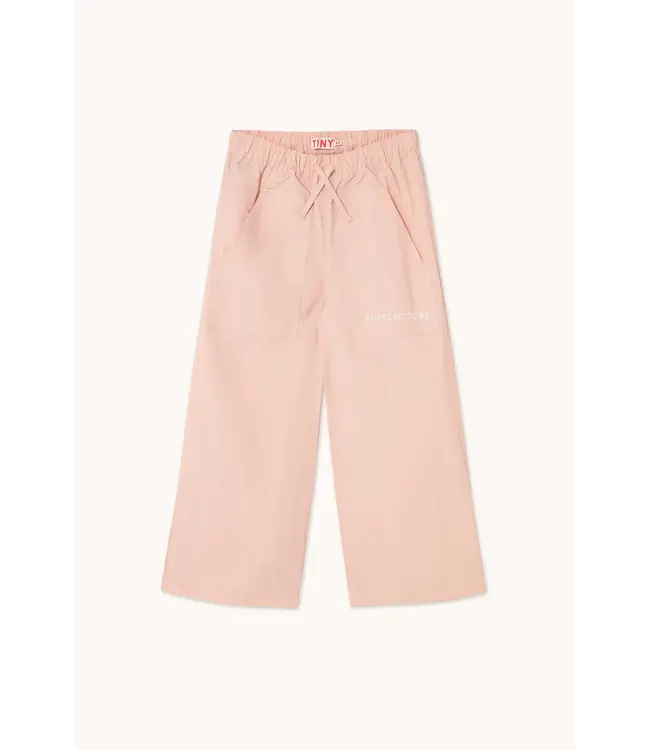 SOLID LOGO PANT pastel pink by Tiny cottons