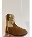 Booties beige bruin by Hip shoestyle