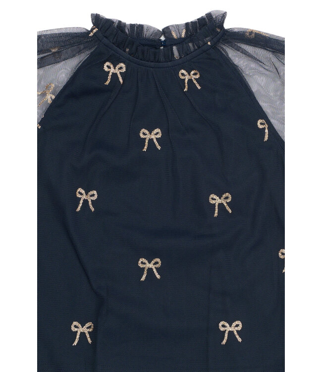 TNRudelle L_S Top Navy Blazer AOP by The New