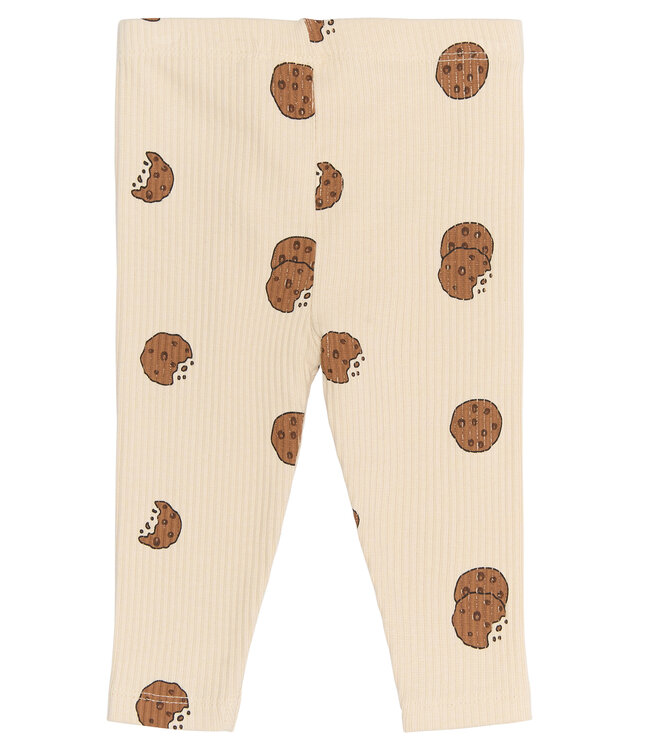 TNSBRyan Rib Leggings Gardenia AOP by The New