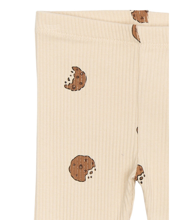 TNSBRyan Rib Leggings Gardenia AOP by The New