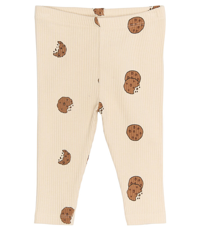 TNSBRyan Rib Leggings Gardenia AOP by The New