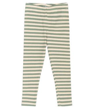 The New TNSTFro Rib Leggings Lily Pad Striped by The New