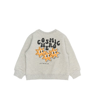 The New TNSTRandall OS Sweatshirt Light Grey Melange by The New