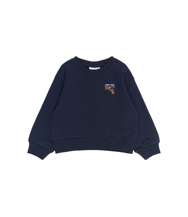 TNSTRolando OS Sweatshirt Navy Blazer by The New