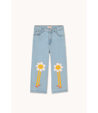 Tiny Cottons Daisies Jeans  by Tiny Cottons Tiny Cottons Daisies Jeans  by Tiny Cottons
