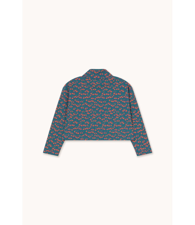 Apples Rib Mockneck  by Tiny Cottons