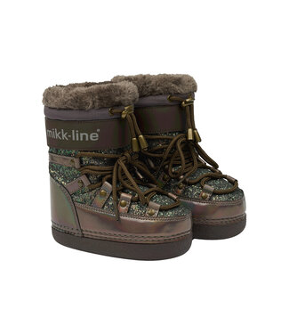 Mikk-line Snow Boot Glitter Sparrow by Mikk-line
