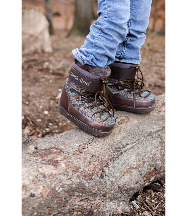 Snow Boot Glitter Sparrow by Mikk-line