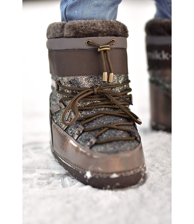 Snow Boot Glitter Sparrow by Mikk-line
