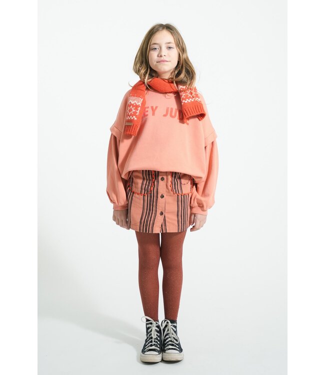 Sweatshirt | Pink w/ "hey jude" print  by Piupiuchick