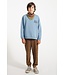Sweatshirt | Blue w/ "rock stars" print  by Piupiuchick