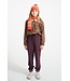 Jogging pants | Aubergine w/ animal print  by Piupiuchick