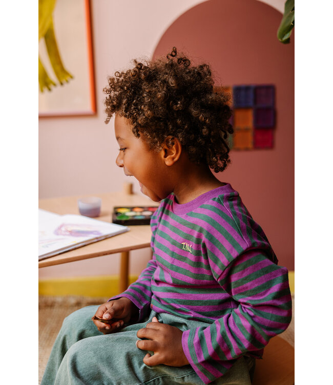 Lou  t-shirt stripes Jasper Stripes by The new chapter