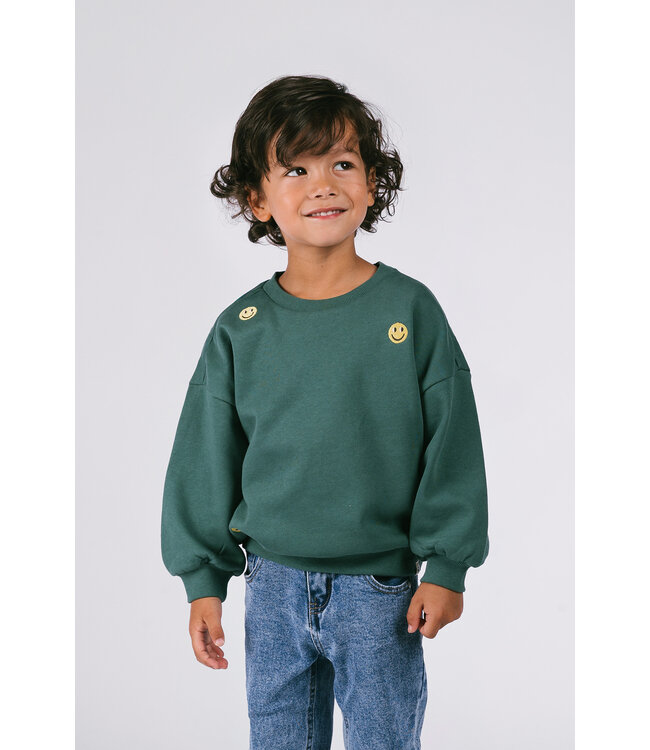 Bille  sweater Jasper Green by The new chapter