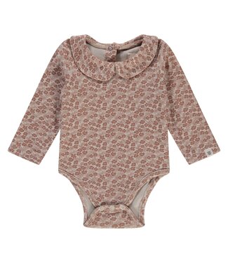 A tiny story Baby romper long sleeve bloem Cookie by a Tiny story
