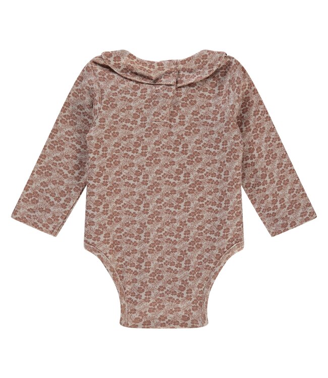 Baby romper long sleeve bloem Cookie by a Tiny story