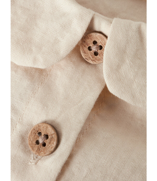 NBFROSITO LS LOOSE SHIRT LIL Turtledove by Lil' Atelier