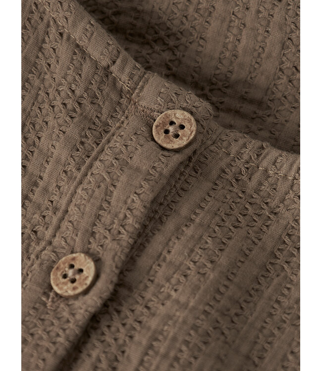 NMFROSITA LIU LS DRESS LIL Sepia Tint by Lil' Atelier