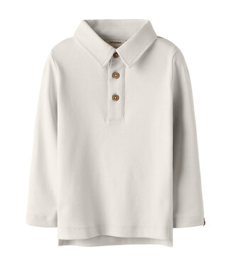 Lil' Atelier NMMFUNDO LUP LS TOP LIL Turtledove by Lil' Atelier