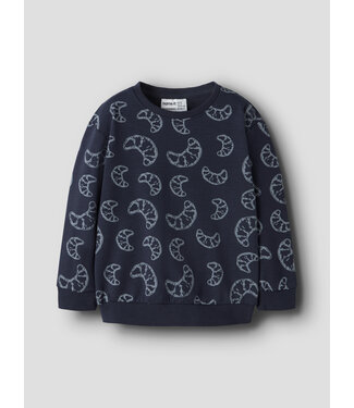 Name it NMMRICHIE LS NREG SWEAT BRU Navy Blazer by Name it