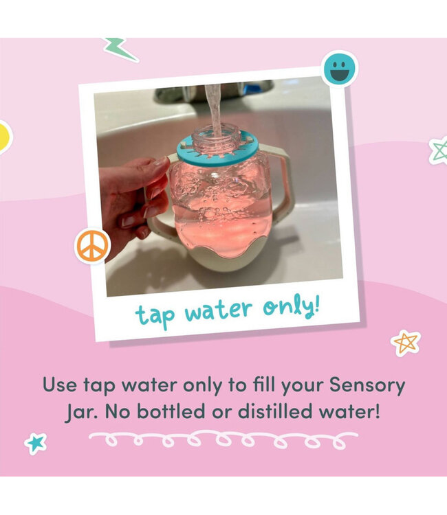 Sensory play cup Purple