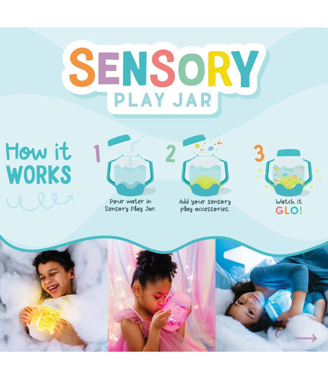 Sensory play cup Purple