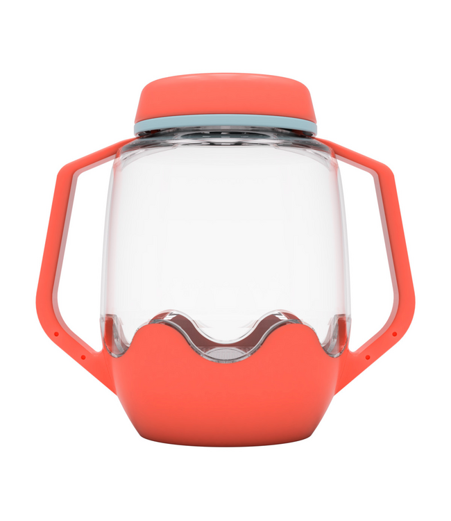 Sensory play cup coral