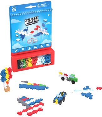 Plusplus Plusplus activity pad Transport 125 pcs