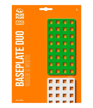 Plusplus Plusplus big baseplate duo green & white