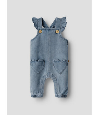 Lil' Atelier NBFLULIA LOOSE DNM OVERALL 4017-CJ LIL Medium Blue Denim by Lil' Atelier