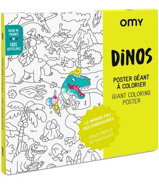 OMY Dinos giant poster