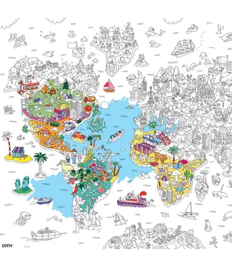 OMY Atlas giant poster