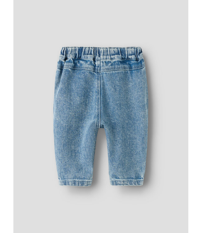 NBFLULIA BAGGY DNM JEANS 4017-CJ S LIL Medium Blue Denim by Lil' Atelier