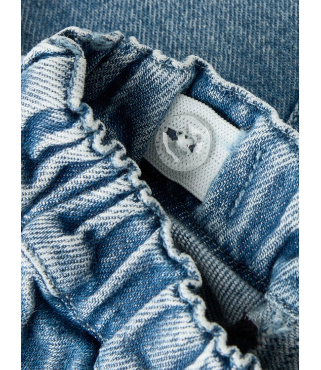 NBFLULIA BAGGY DNM JEANS 4017-CJ S LIL Medium Blue Denim by Lil' Atelier