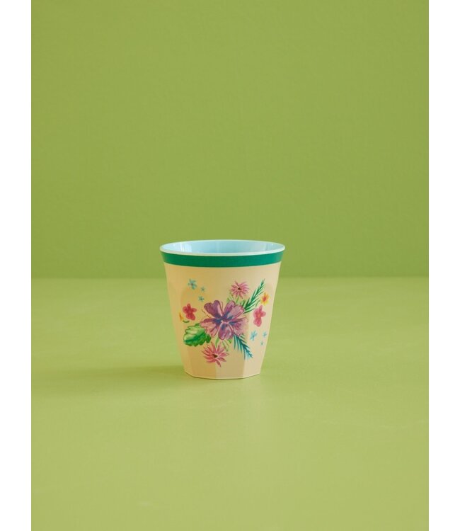 Rice medium cups flower