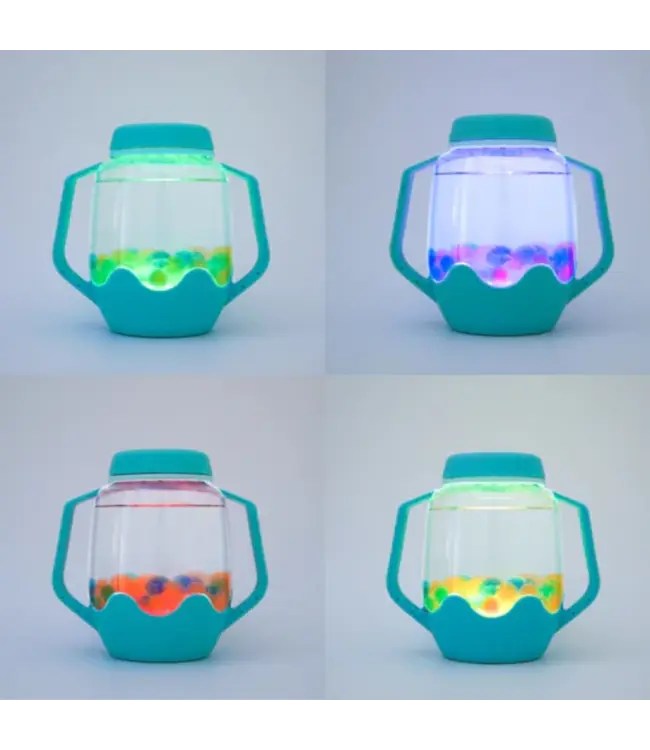 Sensory play cup frosty blue