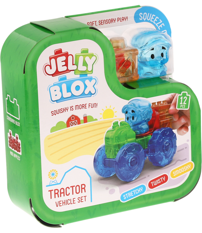 Goliath Jelly blox tractor & farmer