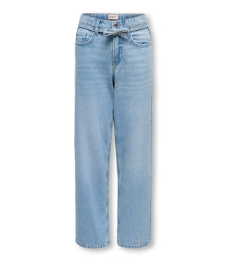 Kids Only KOGGIANNA MW STRAIGHT DNM PIM1805 Balloon fit Light Blue Denim by Kids Only