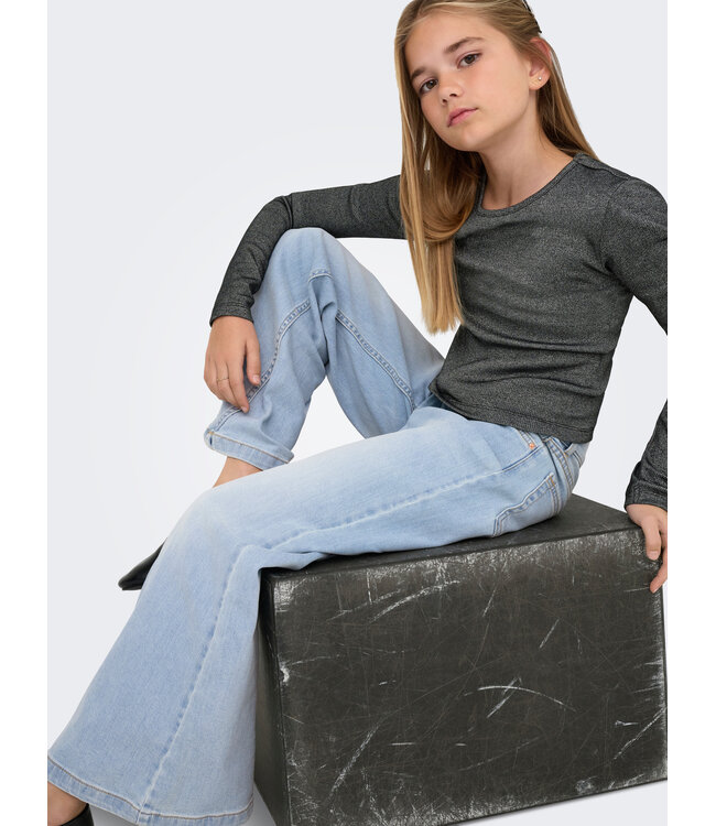 KOGCALIFORNIA MW WIDE FLARED AKM217 NOOS Light Blue Denim by Kids Only