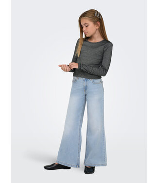 Kids Only KOGCALIFORNIA MW WIDE FLARED AKM217 NOOS Light Blue Denim by Kids Only