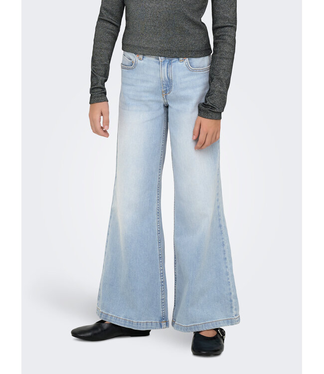 KOGCALIFORNIA MW WIDE FLARED AKM217 NOOS Light Blue Denim by Kids Only