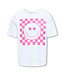 KOGCARTY LIFE S/S TEE BOX CS JRS Bright White CheckSmiley by Kids Only