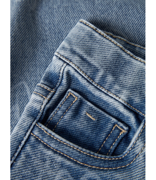 NMFROSE STRAIGHT LASER JEANS 2583-GY B Medium Blue Denim by Name it