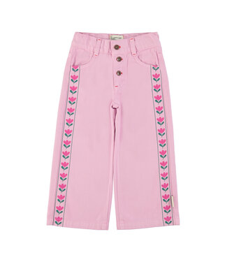 Piupiuchick flare trousers | lilac by Piupiuchick