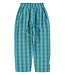 Piupiuchick unisex trousers | blue & green checkered by Piupiuchick