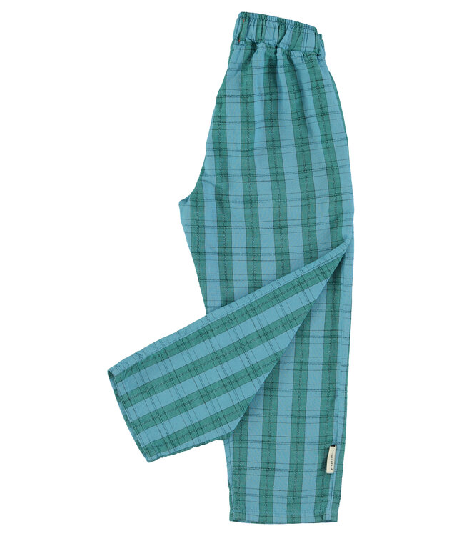unisex trousers | blue & green checkered by Piupiuchick