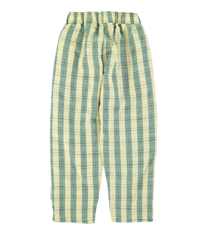 unisex trousers | light yellow checkered by Piupiuchick